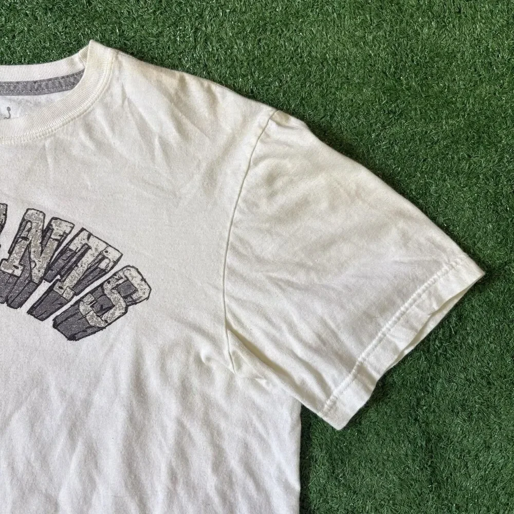 Nike Air Jordan 4 Cements Shirt Men’s Medium White Jumpman Logo White